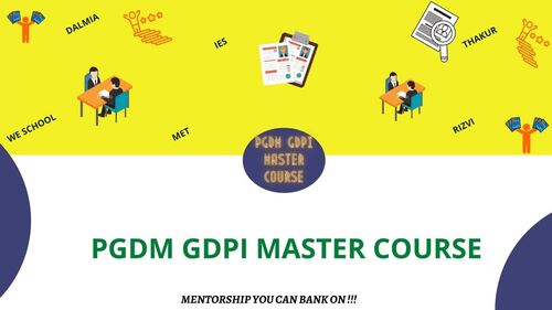 PGDM GDPI MASTER COURSE
